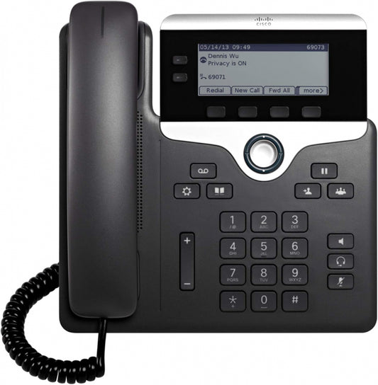 Cisco IP Phone CP-7821-K9 Charcoal,Black