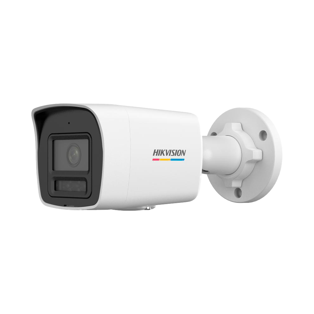 HIKVISION DS-2CD1047G2H-LIU 4 MP ColorVu with Smart Hybrid Light Fixed Bullet Network Camera, Built-in microphone, Human and Vehicle Detection (IP67)