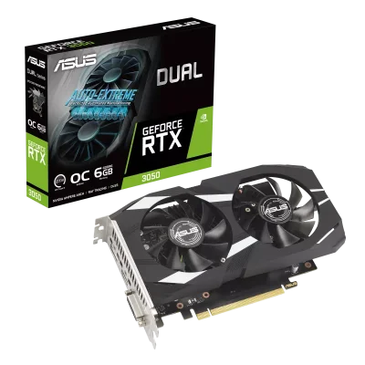 ASUS DUAL GEFORCE RTX 3050 OC EDITION 6GB GDDR6 VGA CARD