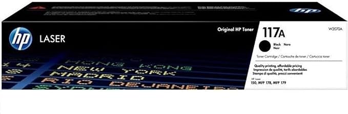 HP 117A (W2070A)  Black Toners  Cartridge