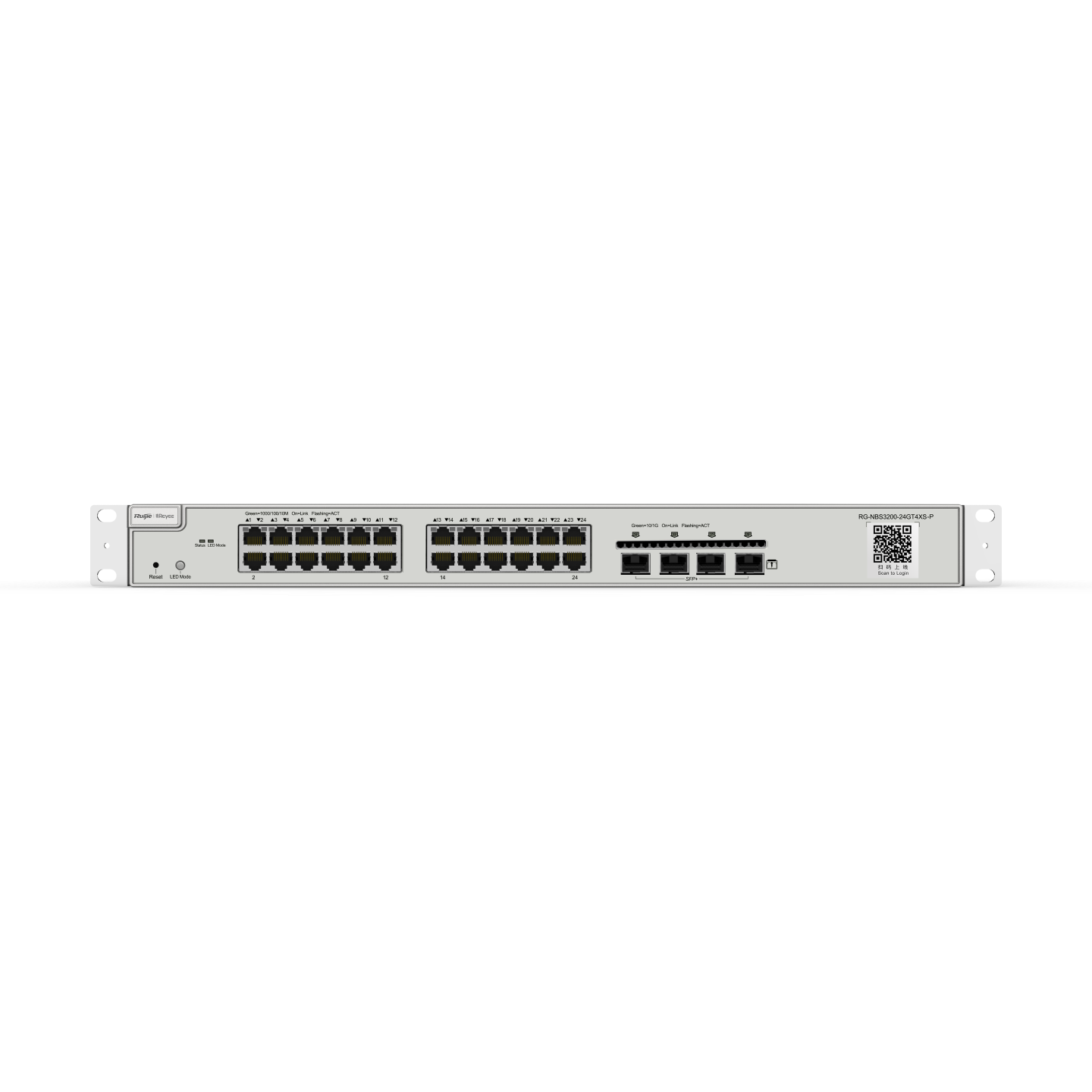 Ruijie RG-NBS3200-24GT4XS-P، محول PoE مُدار سحابيًا بـ 24 منفذًا