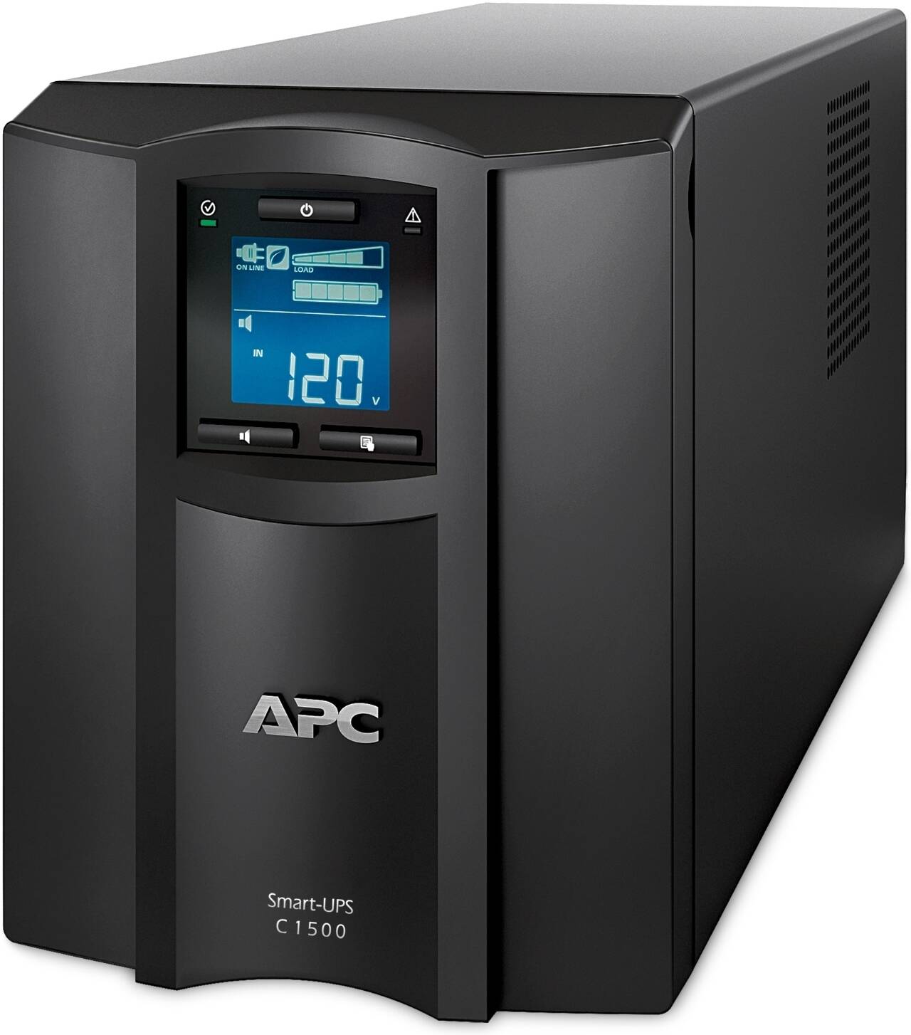 APC Smart-UPS Tower, 1500VA Rater Power, LCD 230V Main Input & Output Voltage with SmartConnect Port, 8x IEC 320 C13, 2x IEC Jumpers Output Connection Type, Black | SMC1500IC