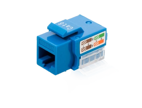 NORDEN  Category 6 UTP Keystone Jack 90 Degree