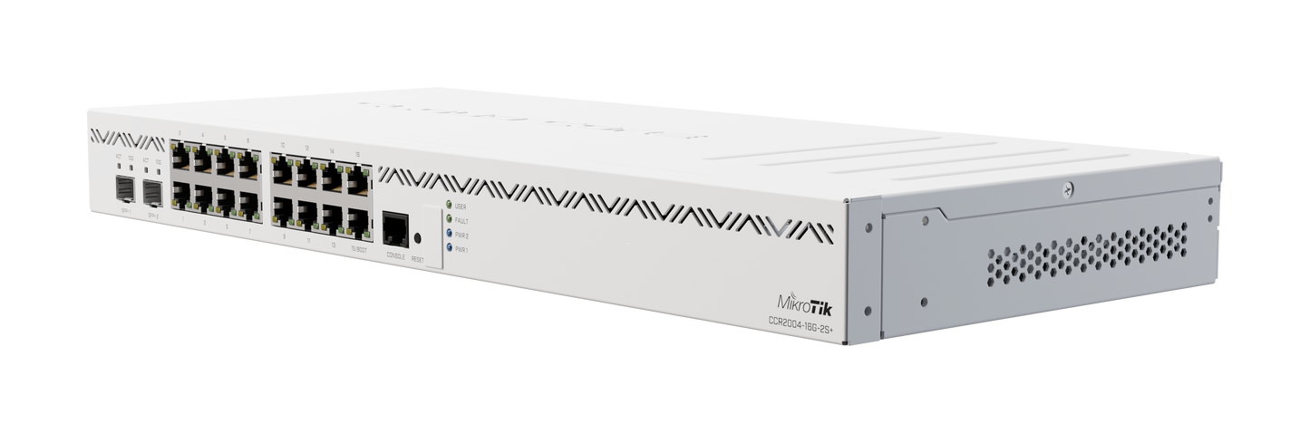 Mikrotik CCR2004-16G-2S+ Ethernet routers