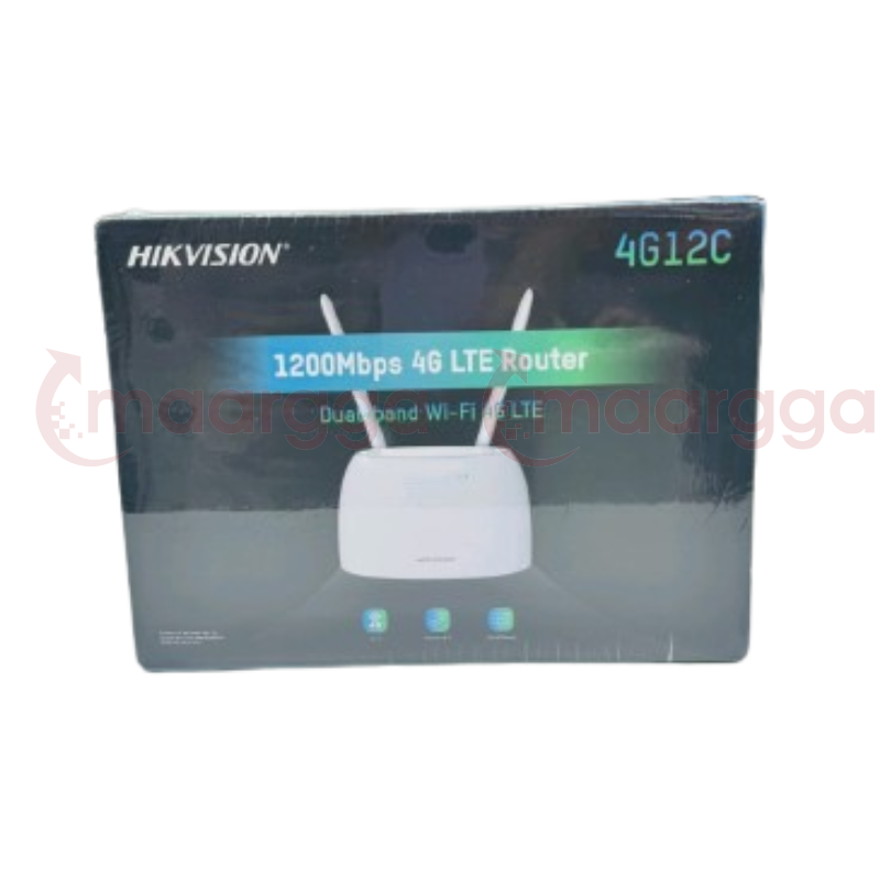 Hikvision AC1200 4G Wireless Router DS-3WR4G12C – Maargga Technologies LLC