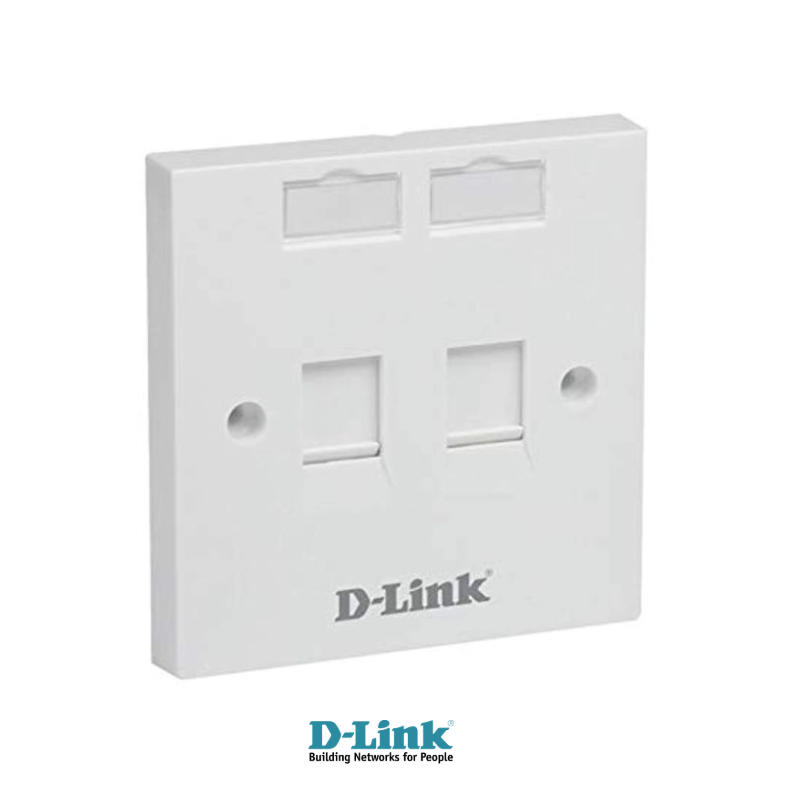 لوحة الوجه المزدوجة Cat6 من D-Link