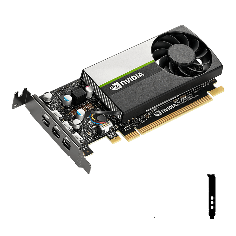 PNY NVIDIA Quadro T400 3mDP 4GB GDDR6 64-Bit Workstation Video Card