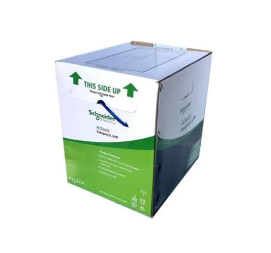 Schneider UTP Cat 6 23awg Cable 305mtr