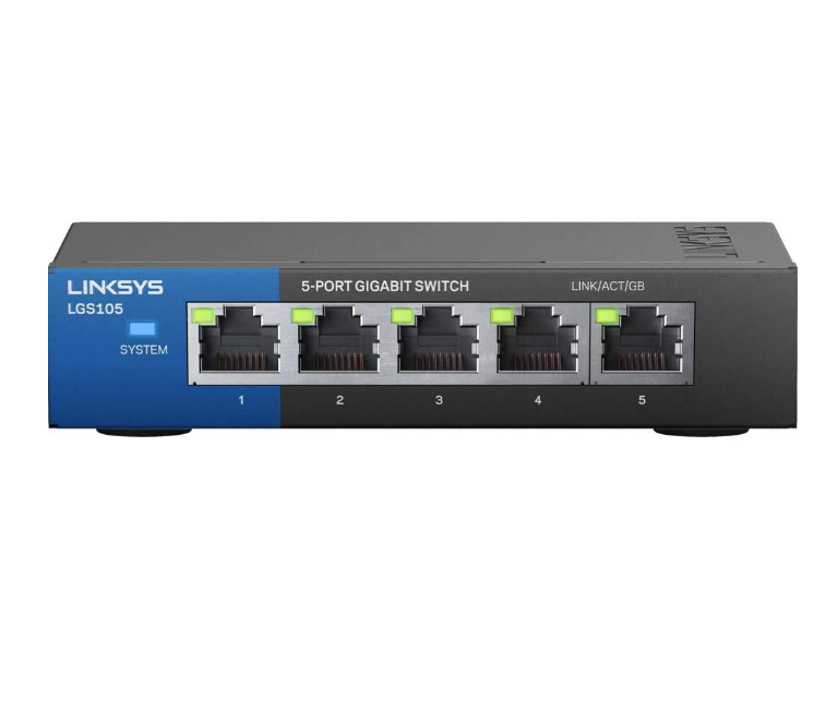 Linksys LGS105 5-Port Business Desktop Gigabit Switch