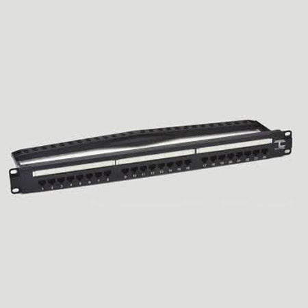 Techlogiks 24port CAT6 UTP Fully loaded patch panel
