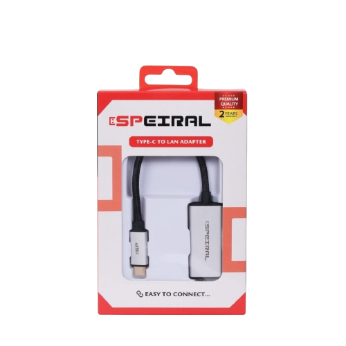 Speiral  Type C to Lan Adapter