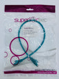 Superiortec CAT6A Patch Cord 0.5Mtr Green LSZH