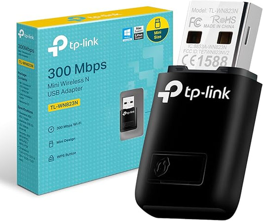 TP-Link TL-WN823N 300Mbps Wi-Fi USB Adapter